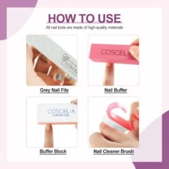 Royala Gellak D5pl Starterspakket + Inclusief UV Lamp + Met 13 Verschillende Gellak Kleuren - Ballerina Tips - Gellak Lamp – Nail Wipes - Cleanser - Nail Art - Gellac Set - Alle Benodigdheden In Eén - Uitgebreid 75-Delig Pakket -Cosmetische Kortingen Winkel 1200x1200 1930