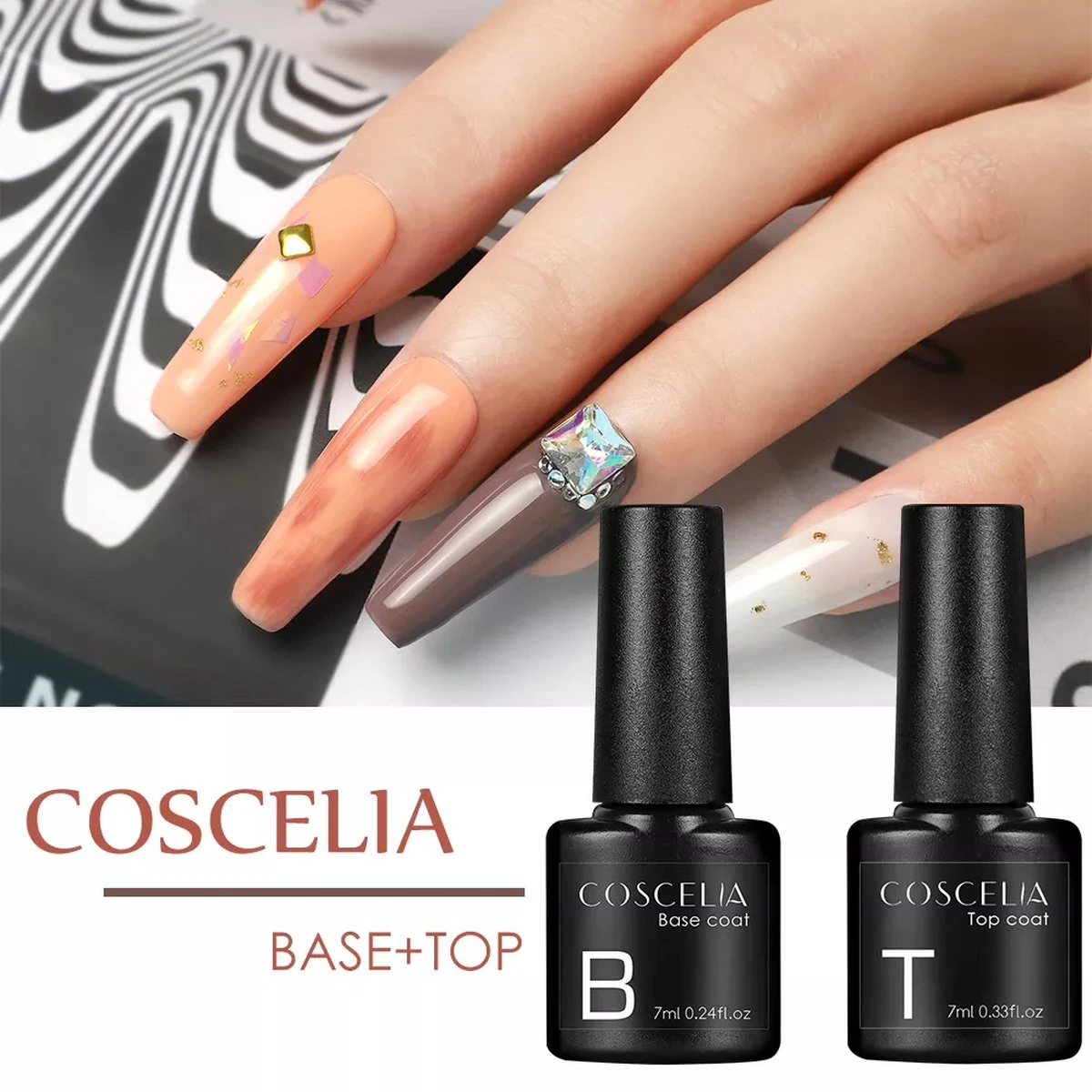 Royala H - Gellak Starterspakket + Inclusief Portable UV LED Lamp + Met 6 Verschillende Gellak Kleuren - Gellak Lamp – Topcoat - Basecoat - Alle Benodigdheden In Eén 7 Royala H - Gellak Starterspakket + Inclusief Portable UV LED Lamp + Met 6 Verschillende Gellak Kleuren - Gellak Lamp – Topcoat - Basecoat - Alle Benodigdheden In Eén - Afbeelding 5