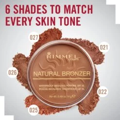 Rimmel London Natural Bronzer Bronzing Powder - 26 Sun Kissed -Cosmetische Kortingen Winkel 1200x1200 2