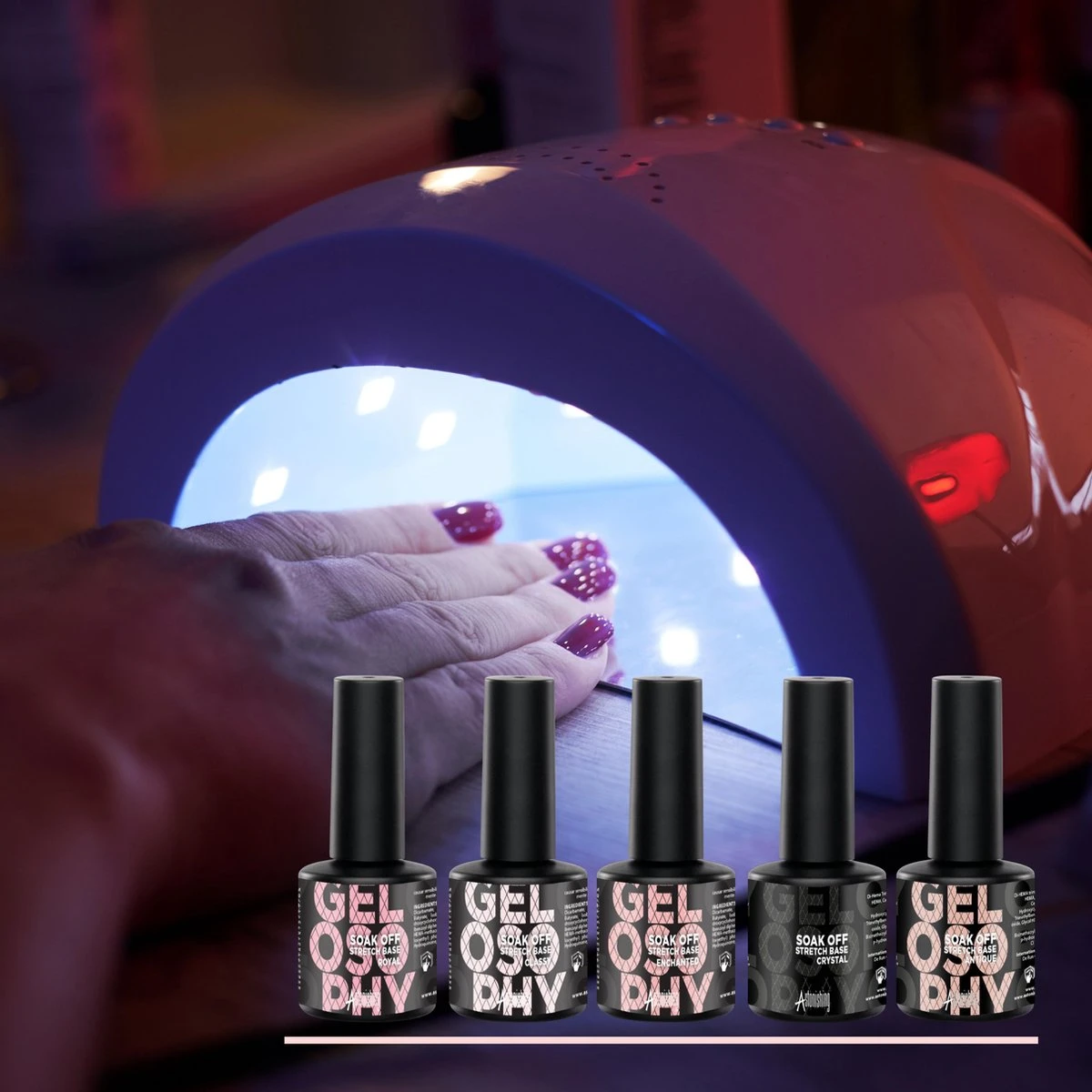 GUAPÀ® BIAB Builder Gel In A Bottle | BIAB Nagellak | Gelnagels Starterspakket | Nagellak | Gellak Pink | Builder Gel | 5 X 7 Ml BIAB Essentials Kit + Nagel Led Lamp 7 GUAPÀ® BIAB Builder Gel In A Bottle | BIAB Nagellak | Gelnagels Starterspakket | Nagellak | Gellak Pink | Builder Gel | 5 X 7 Ml BIAB Essentials Kit + Nagel Led Lamp - Afbeelding 5