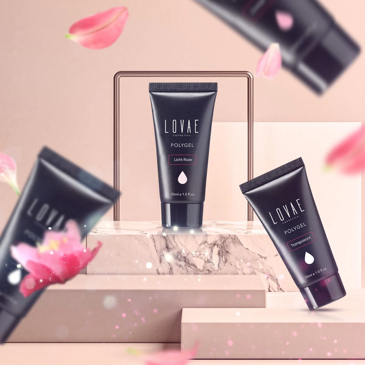 Lovae Cosmetics Polygel - Polygel Kit - Nagels Starterspakket - Nageltips - Builder Gel - Set Van 4 Kleuren - 4 X 30 Gr 8 Lovae Cosmetics Polygel - Polygel Kit - Nagels Starterspakket - Nageltips - Builder Gel - Set Van 4 Kleuren - 4 X 30 Gr - Afbeelding 6