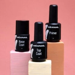 Gellak Méanail - Starterspakket- Primer 15ml- Base Coat 10ml- Top Coat 15ml & Nailaccessoires -Cosmetische Kortingen Winkel 1200x1200 2047