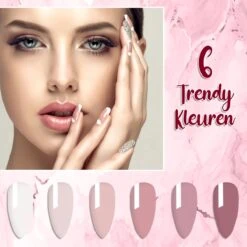 Luneya Gellak - Timeless Florals Edition - 6-Delige Gellak Starterspakket - Gel Nagellak 19 Luneya Gellak - Timeless Florals Edition - 6-Delige Gellak Starterspakket - Gel Nagellak -Cosmetische Kortingen Winkel 1200x1200 2056