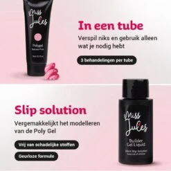 Miss Jules® Luxe Complete Polygel Kit - Polygel Nagels Starterspakket - 6 Kleuren - Perfecte Combinatie Gellak & Acryl - Incl. UV LED Lamp & Instructievideo (NL) 16 Miss Jules® Luxe Complete Polygel Kit - Polygel Nagels Starterspakket - 6 Kleuren - Perfecte Combinatie Gellak & Acryl - Incl. UV LED Lamp & Instructievideo (NL) -Cosmetische Kortingen Winkel 1200x1200 2078