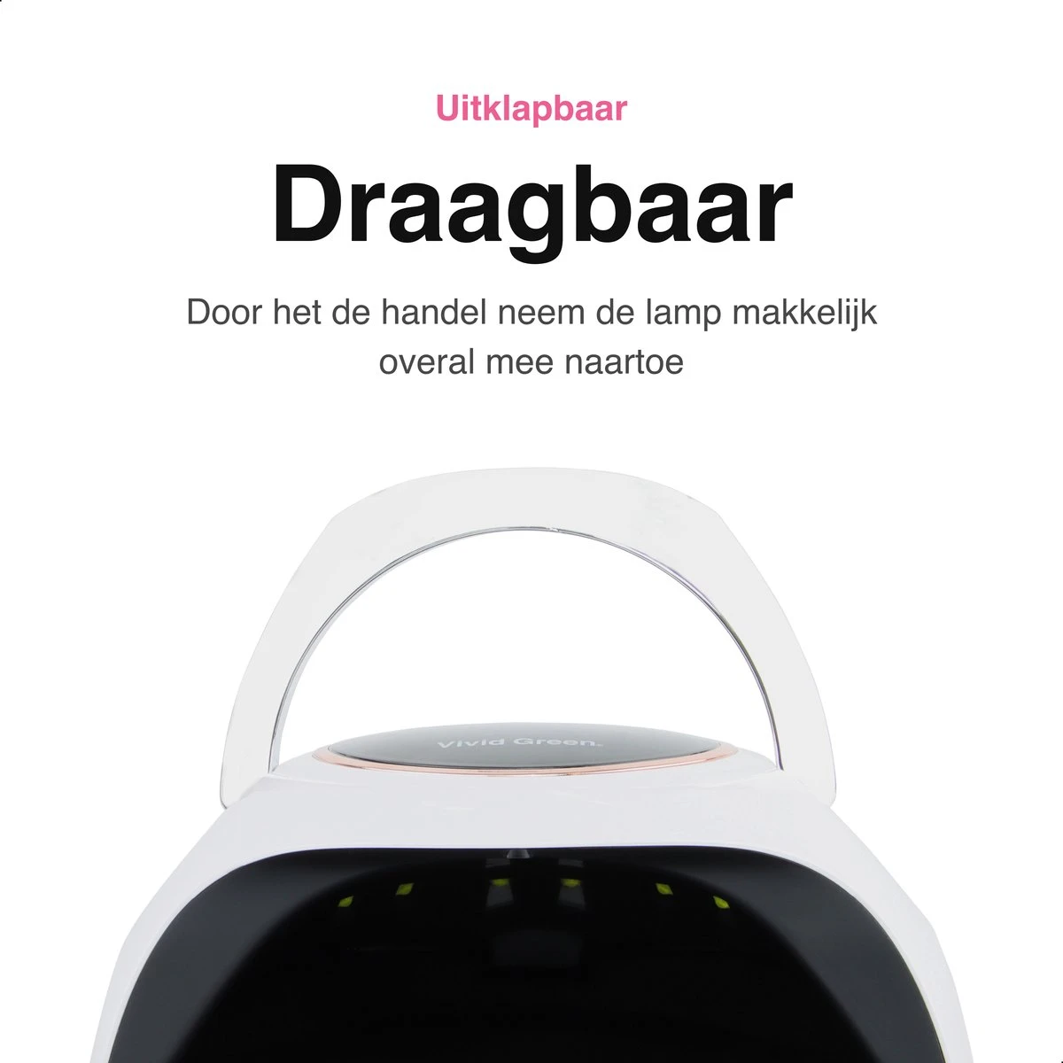 Vivid Green UV Lamp Gelnagels - Led Nagellamp - Gellak Nagel Lamp - Nageldroger - Naggellak Droger - Nagels - 180W 9 Vivid Green UV Lamp Gelnagels - Led Nagellamp - Gellak Nagel Lamp - Nageldroger - Naggellak Droger - Nagels - 180W - Afbeelding 7