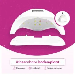 TheBeautyWay Nageldroger - Voor Gelnagels - Geschikt Voor Elke Nagel Gellak - 24 LEDs -Cosmetische Kortingen Winkel 1200x1200 2130