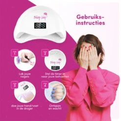 TheBeautyWay Nageldroger - Voor Gelnagels - Geschikt Voor Elke Nagel Gellak - 24 LEDs -Cosmetische Kortingen Winkel 1200x1200 2132