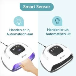 ForDig 220W Professionele Nageldroger Voor Gel Nagels - Nagellak Droger Met UV LED Lamp En Timer Voor Gelnagels - Nageldrogerlamp Met 57 LED Lampjes Voor Nagel Gellak - Geschikt Voor Manicure En Pedicure - Nagellakdroger Hard Gelpolish Builder -Cosmetische Kortingen Winkel 1200x1200 2163