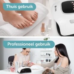 ForDig 220W Professionele Nageldroger Voor Gel Nagels - Nagellak Droger Met UV LED Lamp En Timer Voor Gelnagels - Nageldrogerlamp Met 57 LED Lampjes Voor Nagel Gellak - Geschikt Voor Manicure En Pedicure - Nagellakdroger Hard Gelpolish Builder -Cosmetische Kortingen Winkel 1200x1200 2164