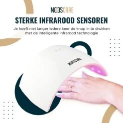 MOOSCARE 36 Watt LED Lamp Voor Gellak Nagels – Nageldroger – Gellak Lamp - UV Lamp Gelnagels - Nail Art Nagellamp - Gel Nagellak Nageldroger -Cosmetische Kortingen Winkel 1200x1200 2174