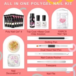 Merkloos Nepnagels - Polygel Set - 8 Kleuren - Nagels Set - Polygel Starter Set - Nagelverlenging Gel Kit - Voor Beginners - Voor DIY Salon Art Nagels 16 Merkloos Nepnagels - Polygel Set - 8 Kleuren - Nagels Set - Polygel Starter Set - Nagelverlenging Gel Kit - Voor Beginners - Voor DIY Salon Art Nagels -Cosmetische Kortingen Winkel 1200x1200 2203