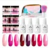 Dipping Powder Starter Kit - 8 Kleuren - Roze - Dip Poeder - Acryl Nagels - Dip Nagels - Meest Complete Starterspakket - Nagel Poeder - MTSSII - -Cosmetische Kortingen Winkel 1200x1200 2210