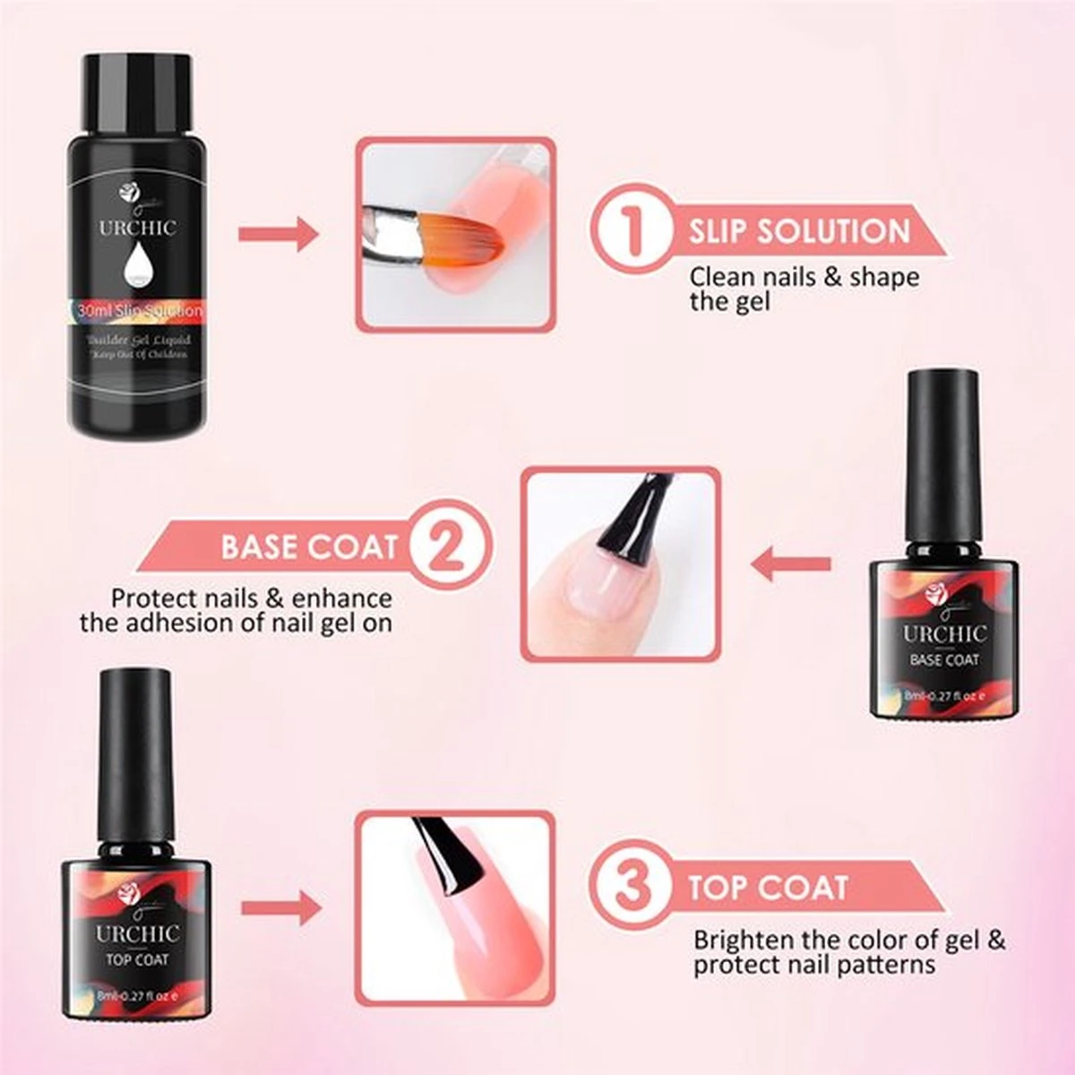 Merkloos Nepnagels - Polygel Set - Nagelverlengingsset - 8 Kleuren - Nagels Set - Temperatuurwisselgel - Lichtgevende Gel - Voor Beginners - Voor DIY Salon Art Nagels - Type A 4 Merkloos Nepnagels - Polygel Set - Nagelverlengingsset - 8 Kleuren - Nagels Set - Temperatuurwisselgel - Lichtgevende Gel - Voor Beginners - Voor DIY Salon Art Nagels - Type A - Afbeelding 2