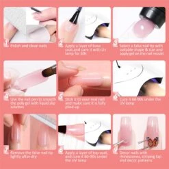 Merkloos Nepnagels - Polygel Set - Nagelverlengingsset - 8 Kleuren - Nagels Set - Temperatuurwisselgel - Lichtgevende Gel - Voor Beginners - Voor DIY Salon Art Nagels - Type A 22 Merkloos Nepnagels - Polygel Set - Nagelverlengingsset - 8 Kleuren - Nagels Set - Temperatuurwisselgel - Lichtgevende Gel - Voor Beginners - Voor DIY Salon Art Nagels - Type A -Cosmetische Kortingen Winkel 1200x1200 2218