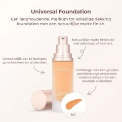 Meroda Universal Foundation - 9C | Lichtbeige Met Een Gouden Perzikkleurige Ondertoon Licht Tot Medium Beige Met Een Goude Ondertoon - 30ml -Cosmetische Kortingen Winkel 1200x1200 227