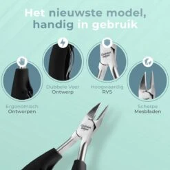 Christian Deluxe® - Professionele Nageltang Set - Nagelriemreiniger - Luxe Giftbox - Nageltang Voor Harde Teennagels - Professionele Nagelknipper - Nageltang Voor Ingegroeide Teennagel - Nageltang Kalknagels - Nagelknipper - Roestvrijstaal -Cosmetische Kortingen Winkel 1200x1200 2282