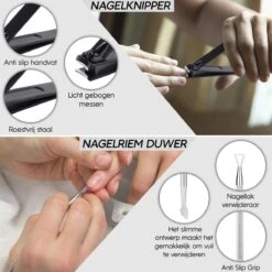 Thumbs Up 6-Delige Nagel Set - Ingegroeide Teennagel - Nageltang Met Bufferveer- Teennagelknipper - Nagelknipper Set - Zilver -Cosmetische Kortingen Winkel 1200x1200 2359