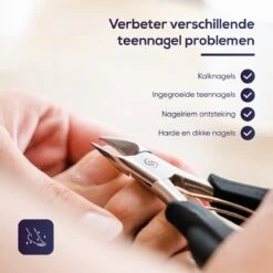Skeraxo® Professionele Pedicureset Nageltang Kalknagel - Met Nagelvijl & Vuil Verwijderaar - Nagelschaar Voor Harde Teennagels – Nagelknipper Ingegroeide Teennagel - Inclusief Teennagel Correctors -Cosmetische Kortingen Winkel 1200x1200 2372