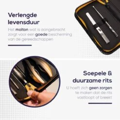 Skeraxo® Professionele Pedicureset Nageltang Kalknagel - Met Nagelvijl & Vuil Verwijderaar - Nagelschaar Voor Harde Teennagels – Nagelknipper Ingegroeide Teennagel - Inclusief Teennagel Correctors -Cosmetische Kortingen Winkel 1200x1200 2375