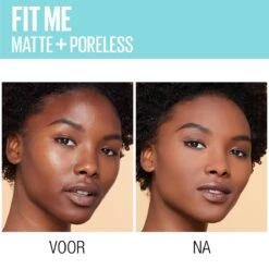 Maybelline Fit Me Matte & Poreless Foundation - 332 Golden Caramel -Cosmetische Kortingen Winkel 1200x1200 240