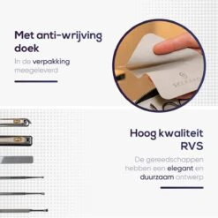 Skeraxo 8-delige Luxe Verschillende Tools - Professioneel Manicure Set & Pedicureset Met Nagelvijl & Nageltang – Behandeling Nagels En Huid -Cosmetische Kortingen Winkel 1200x1200 2413