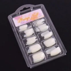 Merkloos Nageltips Set - 100 Stuks - Wit - French Nail Acryl Nails -Cosmetische Kortingen Winkel 1200x1200 2419