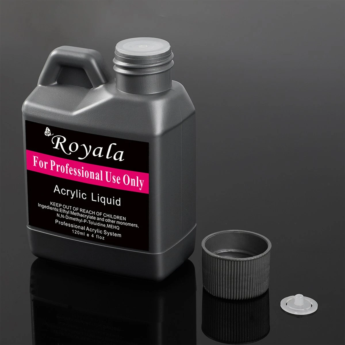 Royala Acryl Vloeistof Liquid Monomer Nagellak 120 Ml Fles 3 Royala Acryl Vloeistof Liquid Monomer Nagellak 120 Ml Fles
