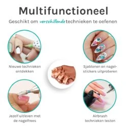 Nagel Tips - Oefenhand Nageltips - Kunstnagels - Nailtrainer - Nail Tips - 100 Stuks -Cosmetische Kortingen Winkel 1200x1200 2491