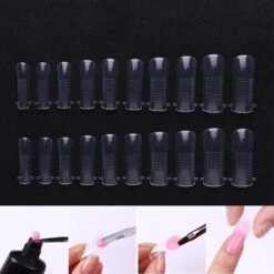 LOUZIR Nageltips Set - Transparant - 100 Stuks Transparant - French Nail Art Acryl Nagels En Gelnagels -Cosmetische Kortingen Winkel 1200x1200 2504