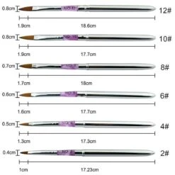 Kwalitatieve Acryl Penseel - Nageldecoratie Pen - #10 Pink Diamond -Cosmetische Kortingen Winkel 1200x1200 2518