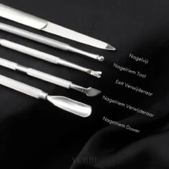 YUBBI™ Professionele Nagelverzorging Set - 5 Delig - Nagelriem Duwer - Bokkenpootje - Gellak Verwijderaar - Nagelvijl - Gel Acryl Nagel Prep - RVS - Inclusief Opbergetui 15 YUBBI™ Professionele Nagelverzorging Set - 5 Delig - Nagelriem Duwer - Bokkenpootje - Gellak Verwijderaar - Nagelvijl - Gel Acryl Nagel Prep - RVS - Inclusief Opbergetui -Cosmetische Kortingen Winkel 1200x1200 2530