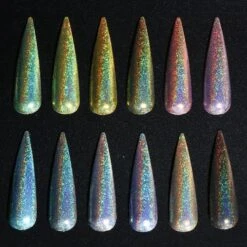GUAPÀ - Nagel Nail Art Holografische Glitter Poeder - Diverse Kleuren - 12 Stuks -Cosmetische Kortingen Winkel 1200x1200 2570