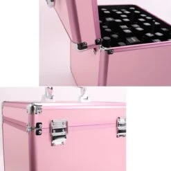 Nagel Beautycase / Beautykoffer Roze Kleur - Kapper - Tattoo - Nagel - Visagie - Make-up - Cosmetica - Schmink - Beauty Case / Beauty Koffer -Cosmetische Kortingen Winkel 1200x1200 2609