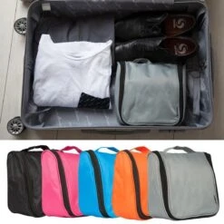 TravelSky Reis Toilettas Met Haak Travel Etui Organizer Voor Toiletartikelen Kamperen & Reizen Accessoires – Geschikt Voor Dames En Heren – Grijs -Cosmetische Kortingen Winkel 1200x1200 2610