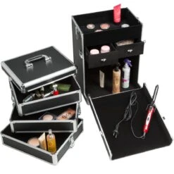 Tectake - Nagelstyliste Trolley Nagel Koffer Cosmetica Piloten 400722 -Cosmetische Kortingen Winkel 1200x1200 2656