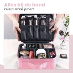 Eagle Make-up Organizer - Make-up Koffer - Verstelbare Vakken - Beautycase - Multifunctioneel - Make-up Tas - Reisformaat 14 Eagle Make-up Organizer - Make-up Koffer - Verstelbare Vakken - Beautycase - Multifunctioneel - Make-up Tas - Reisformaat -Cosmetische Kortingen Winkel 1200x1200 2666