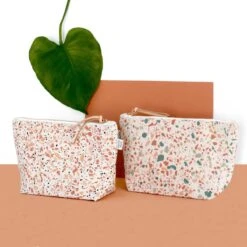 Merkloos Make-Up Tasje / Etui / Toilettas Met Trendy Kleurrijk Terrazzo Patroon - Terracotta 10 Merkloos Make-Up Tasje / Etui / Toilettas Met Trendy Kleurrijk Terrazzo Patroon - Terracotta -Cosmetische Kortingen Winkel 1200x1200 2683