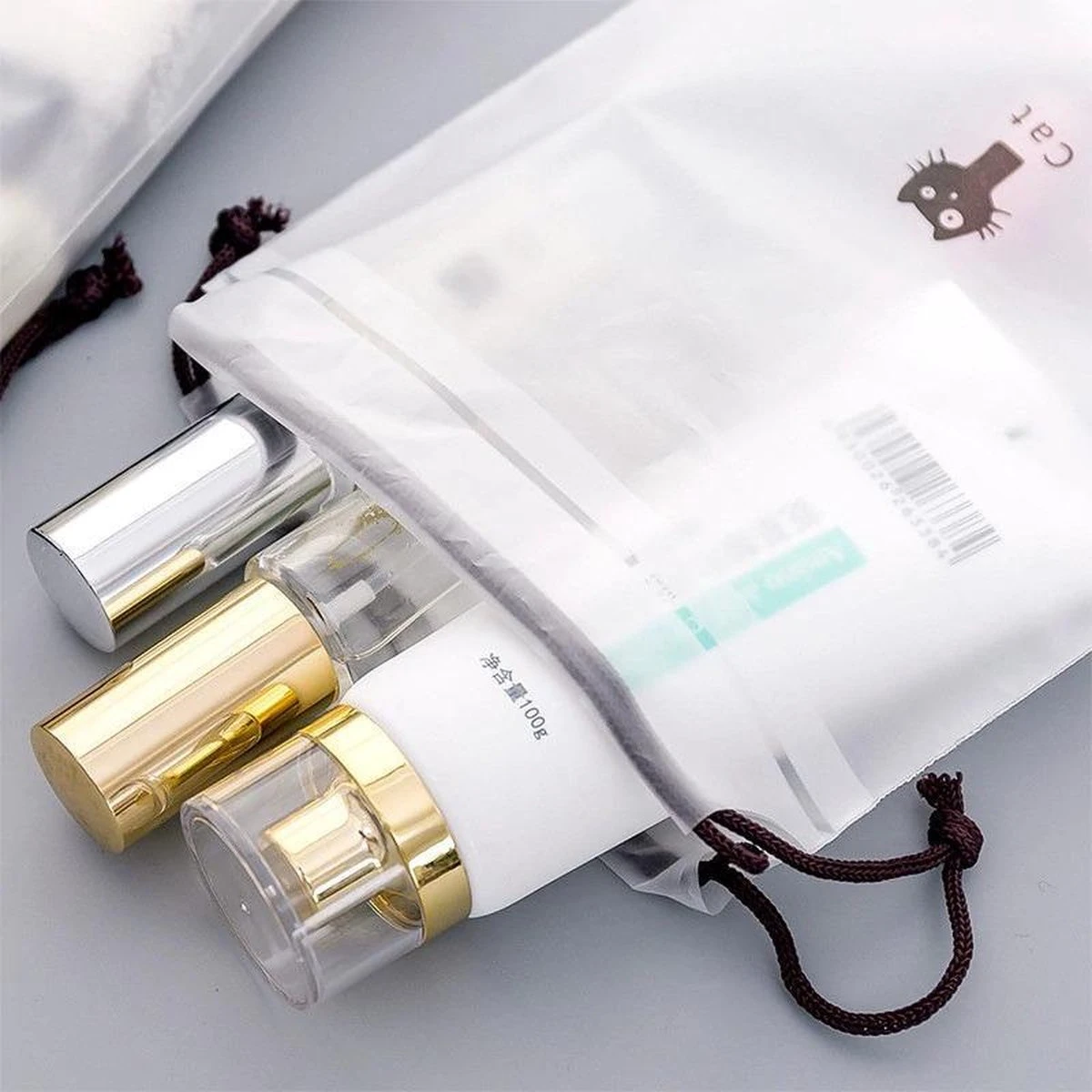 Merkloos Make-up Tasjes - Waterdicht - Toilettas - Camping - Outdoor - Cosmetisch - Reizen - Vrouwen - Travel Case - Opslag - Set Van 3 Stuks 4 Merkloos Make-up Tasjes - Waterdicht - Toilettas - Camping - Outdoor - Cosmetisch - Reizen - Vrouwen - Travel Case - Opslag - Set Van 3 Stuks - Afbeelding 2