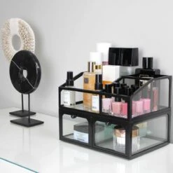 Make-up Organizer Yentl| Beauty Box | Cosmetica Organizer | Opbergdoos | Make Up Organizer | Beautybox | Vitrine Boxje | Glazen Box |Makeup Organizer |Beauty Organizer | Makeupbox | Storage Box |Make-uporganizer | Parfumbox | Parfumorganizer |Opmaken -Cosmetische Kortingen Winkel 1200x1200 2809