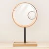 Lanaform - Bamboo Mirror - Oplaadbare Staande Spiegel ×1 · ×3 - Elegant Design Van Bamboe Met Zwarte Poedercoatingafwerking - Ledlampen Met Lange Levensduur -Cosmetische Kortingen Winkel 1200x1200 2812