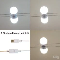 Gadgy Hollywood Spiegel Met Verlichting – Spiegel Met Licht - 10 LED Lampen - Dimbaar (SPIEGEL NIET INBEGREPEN) 14 Gadgy Hollywood Spiegel Met Verlichting – Spiegel Met Licht - 10 LED Lampen - Dimbaar (SPIEGEL NIET INBEGREPEN) -Cosmetische Kortingen Winkel 1200x1200 2845