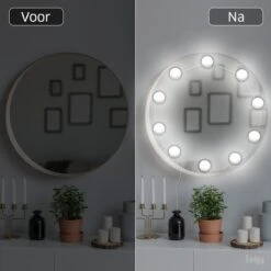 Gadgy Hollywood Spiegel Met Verlichting – Spiegel Met Licht - 10 LED Lampen - Dimbaar (SPIEGEL NIET INBEGREPEN) 17 Gadgy Hollywood Spiegel Met Verlichting – Spiegel Met Licht - 10 LED Lampen - Dimbaar (SPIEGEL NIET INBEGREPEN) -Cosmetische Kortingen Winkel 1200x1200 2846