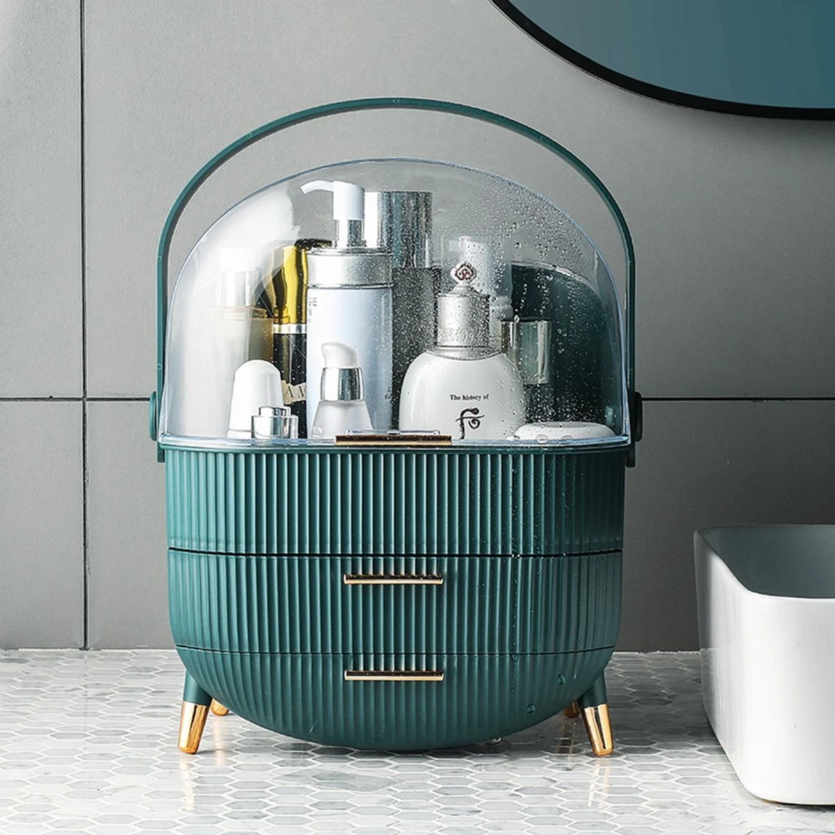 PIXMY® - Make Up Organizer – Ladekastje – Sieraden Houder - Groen 5 PIXMY® - Make Up Organizer – Ladekastje – Sieraden Houder - Groen - Afbeelding 3