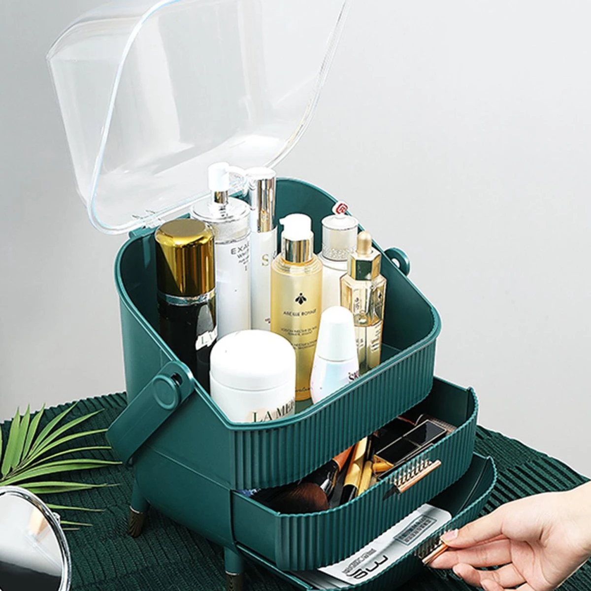 PIXMY® - Make Up Organizer – Ladekastje – Sieraden Houder - Groen 8 PIXMY® - Make Up Organizer – Ladekastje – Sieraden Houder - Groen - Afbeelding 6