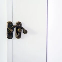 HOMCOM 2-in-1 Sieradenkast Wandspiegel Spiegelkast Sieraden Ladekast Spiegel 833-102WT -Cosmetische Kortingen Winkel 1200x1200 2911