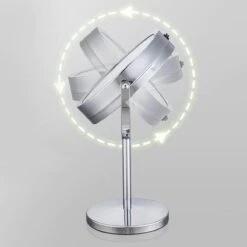 A&K Make Up Spiegel Met Ringverlichting | LED Verlichting | Scheerspiegel - Zilver -Cosmetische Kortingen Winkel 1200x1200 2977