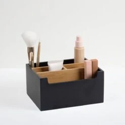 Five® - Make-up Organizer - Zwart - Medium - Zonder Lade - Sorteervakken