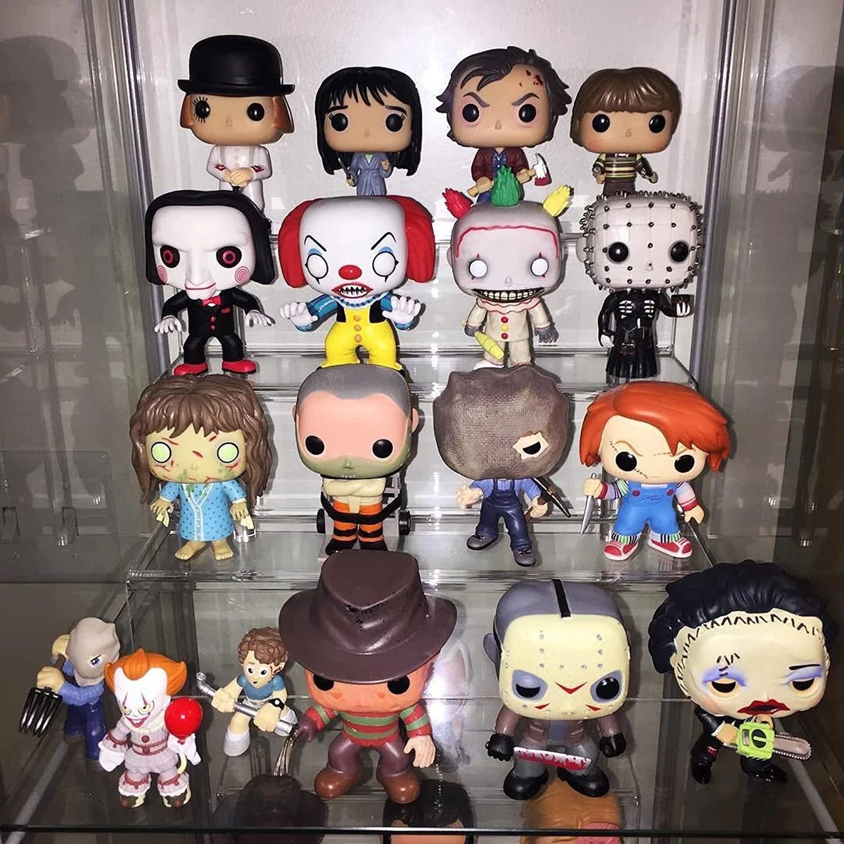 Janaden 4 Tier Acryl Display Stand Parfum Organizer Cupcake Dessert Display Stand Acryl Riser Trap Plank Voor Funko Pops Figuren, Cosmetische Opslag Organizer, Nagellakrek, Kruidenrek 7 Janaden 4 Tier Acryl Display Stand Parfum Organizer Cupcake Dessert Display Stand Acryl Riser Trap Plank Voor Funko Pops Figuren, Cosmetische Opslag Organizer, Nagellakrek, Kruidenrek - Afbeelding 5