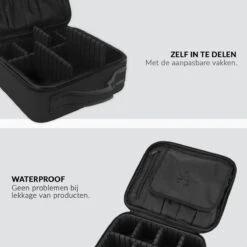 Cosmetica Koffer - Make-up Koffer Met Verstelbare Vakken - Visagie En Nagelstyliste Beauty Koffer - 26x23x9CM 27 Cosmetica Koffer - Make-up Koffer Met Verstelbare Vakken - Visagie En Nagelstyliste Beauty Koffer - 26x23x9CM -Cosmetische Kortingen Winkel 1200x1200 3189