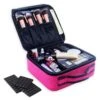 Cosmetica Koffer - Make-up Koffer Met Verstelbare Vakken - Visagie En Nagelstyliste Beauty Koffer - 26x23x9CM - Roze -Cosmetische Kortingen Winkel 1200x1200 3203